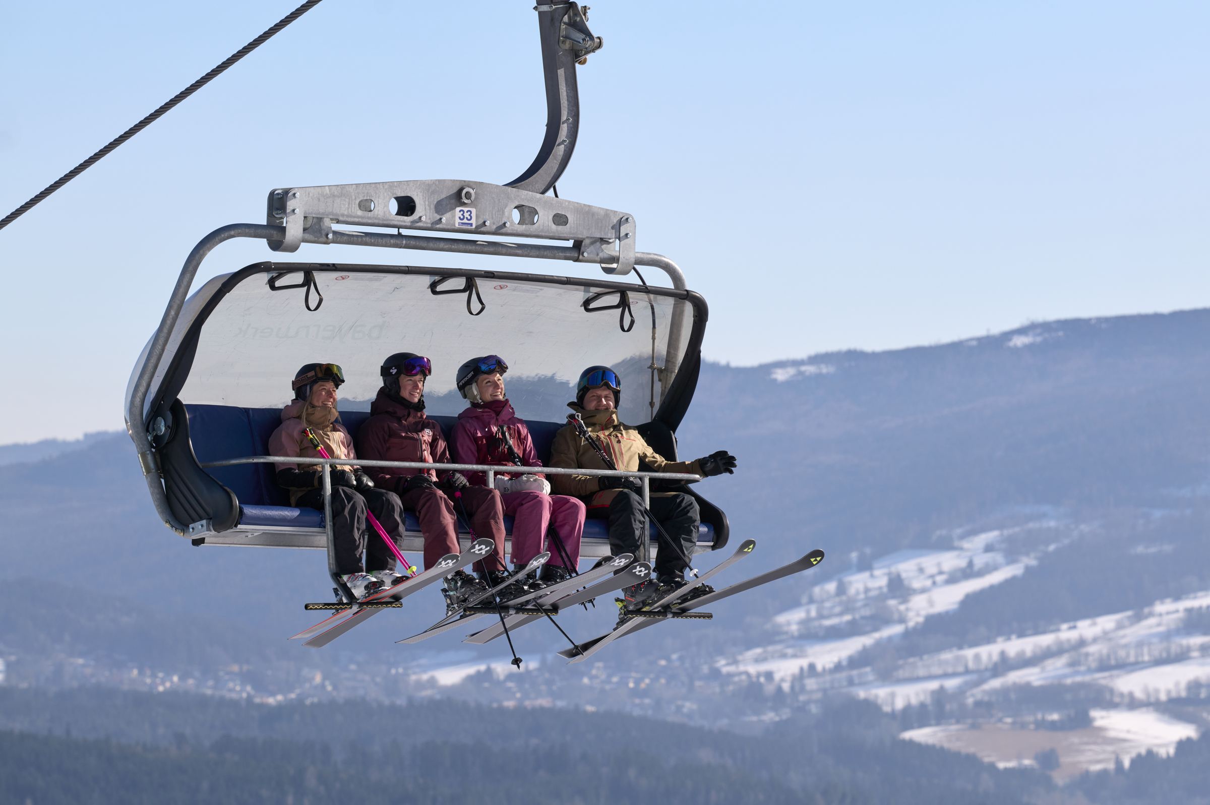 Sessellift am Großen Arber